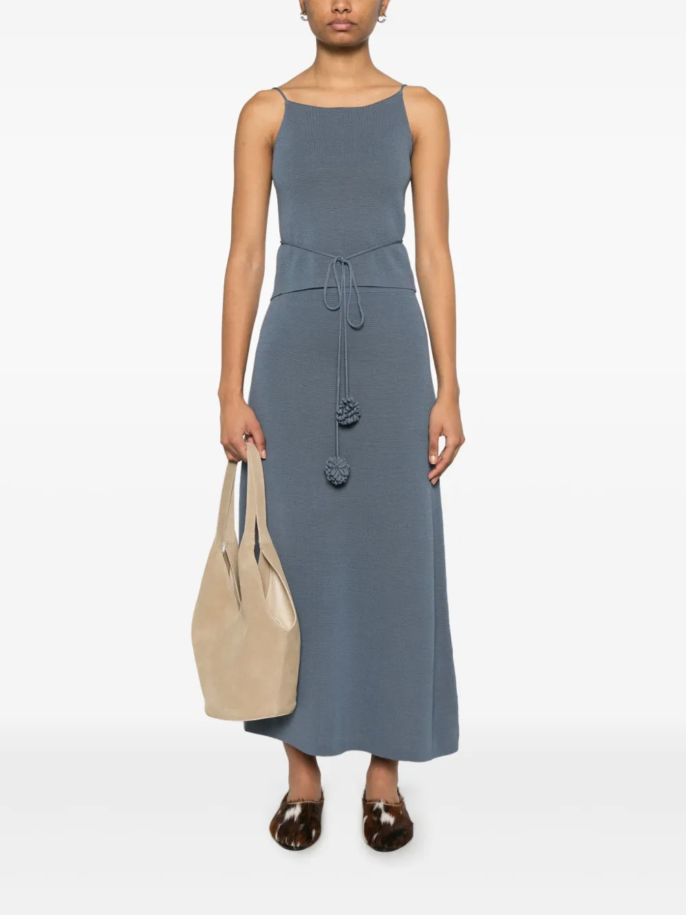 By Malene Birger Gillian Top Knit In Blue