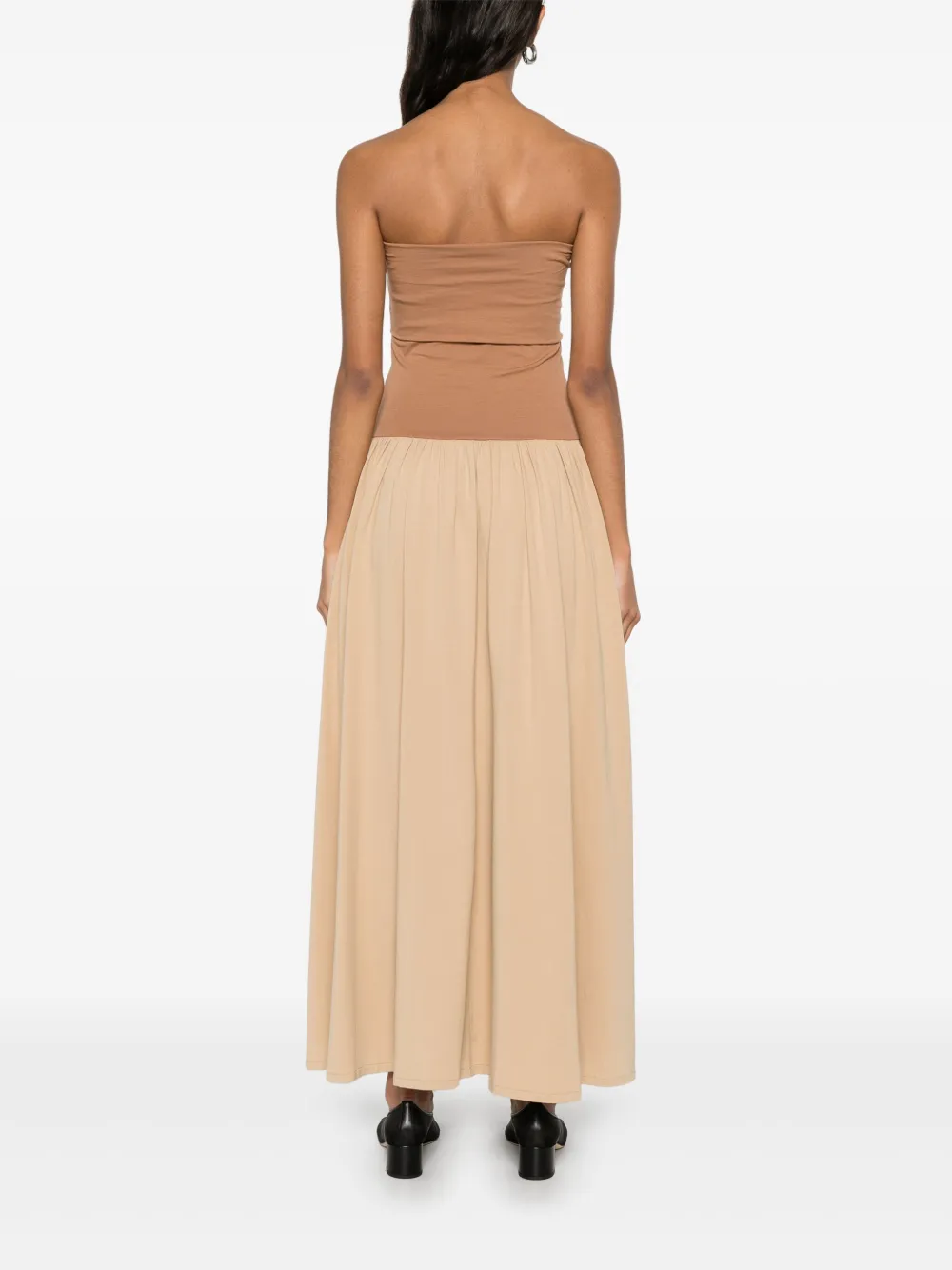 By Malene Birger Marciella maxi-jurk Beige