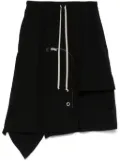 Rick Owens wool mini skirt - Black