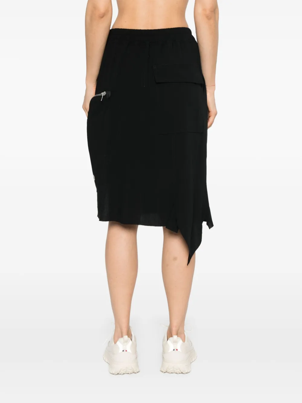 Rick Owens Wollen mini-rok Zwart