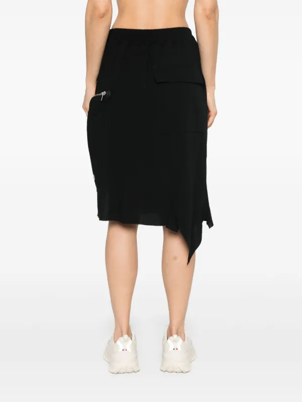 Rick Owens Wool Mini Skirt | Black | FARFETCH AO