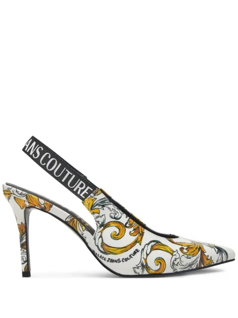 Versace Jeans Couture zapatos de tacón con logo