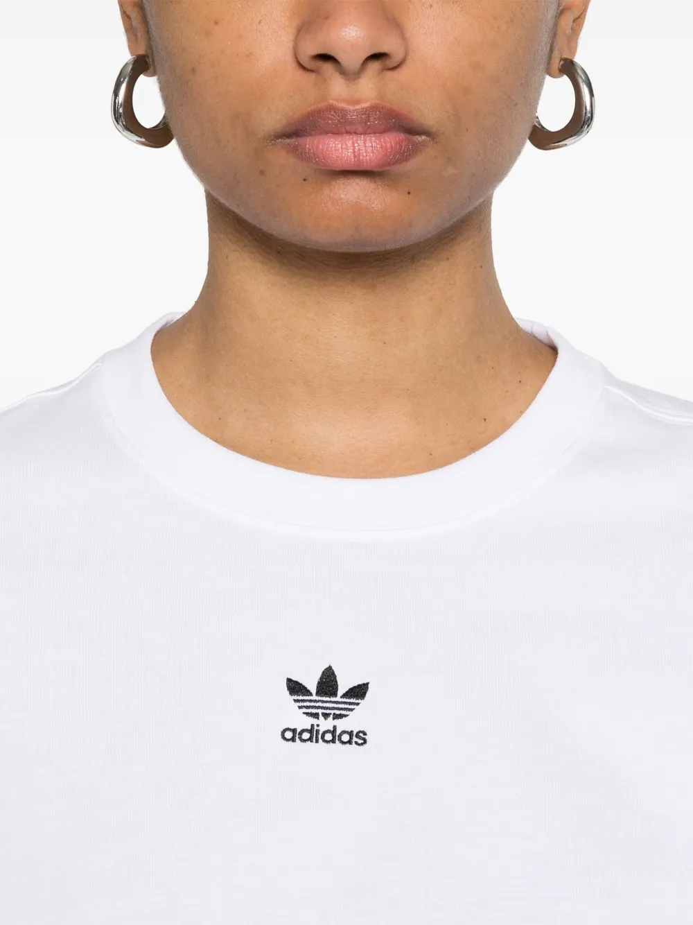 adidas Cropped T-shirt Wit