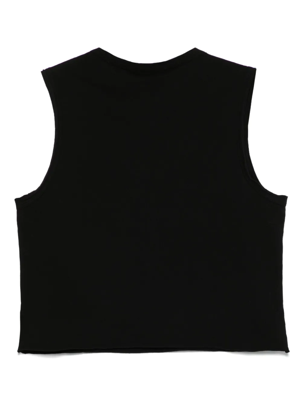 James Perse Katoenen tanktop - Zwart