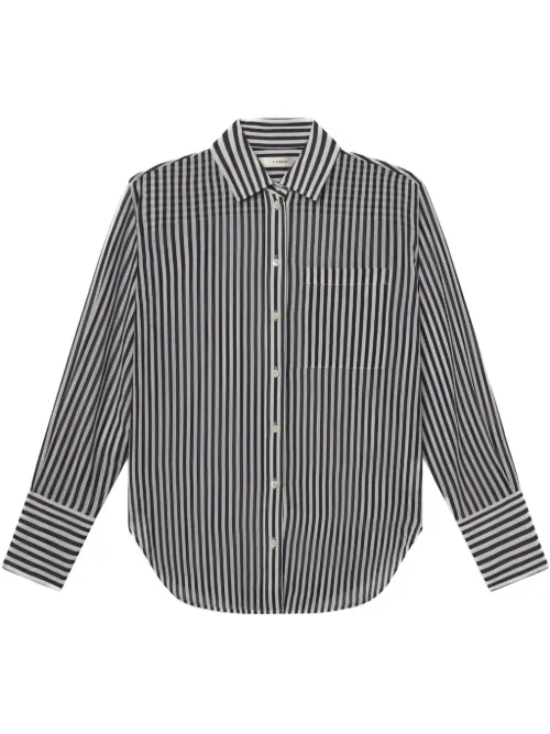 FRAME chemise à rayures - Bleu - FRAME - Modalova
