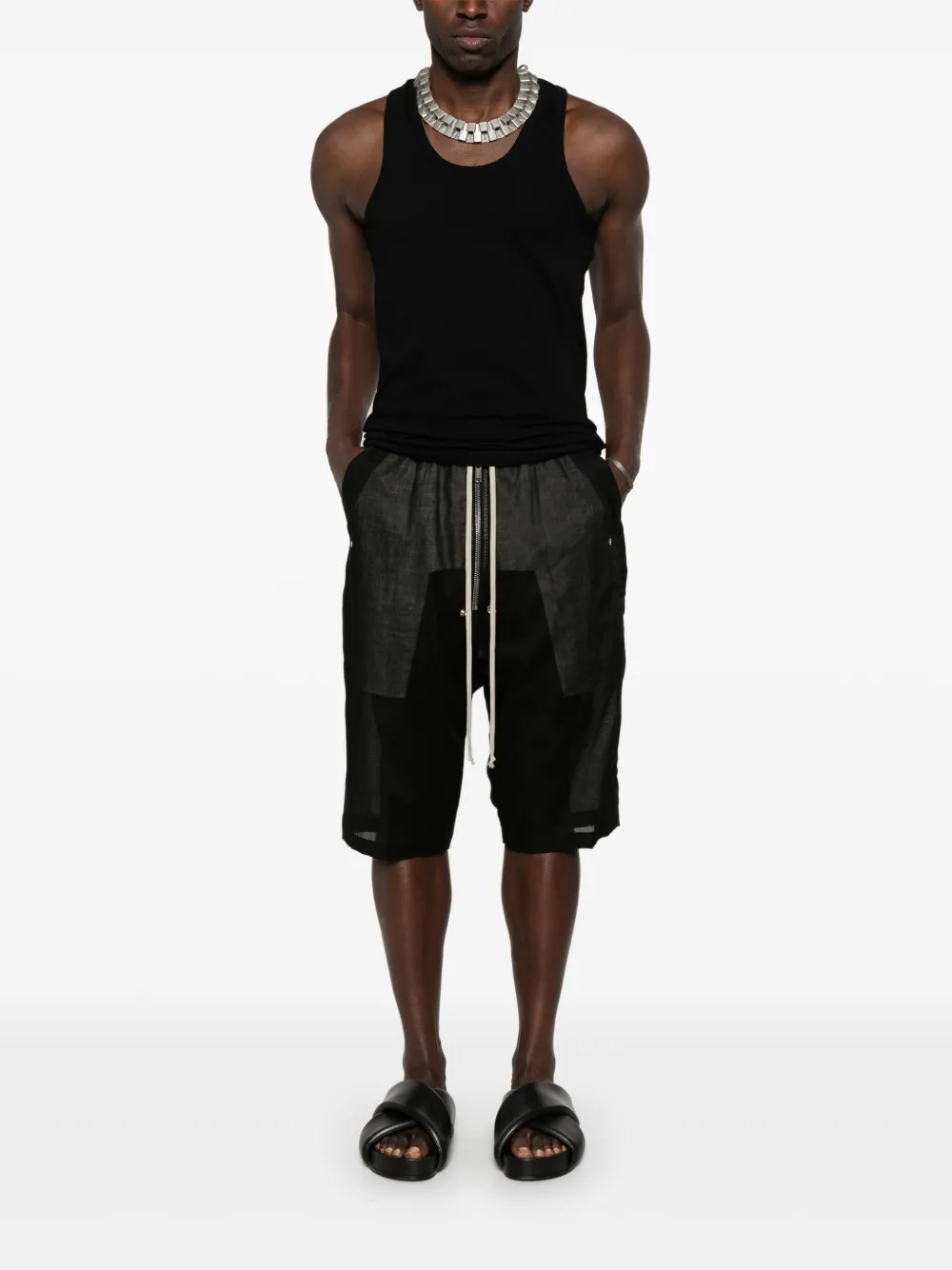 Rick Owens Bela shorts - Zwart