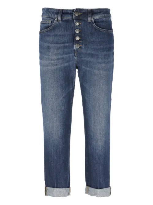 DONDUP jean à coupe droite - Bleu - DONDUP - Modalova