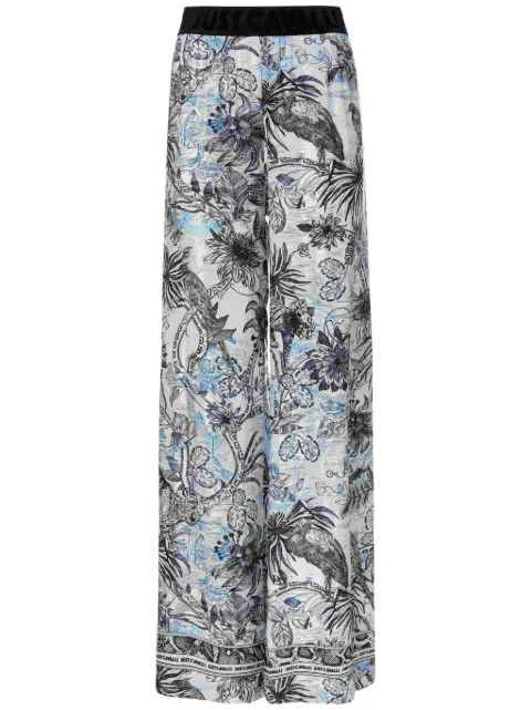 Just Cavalli pantalones con estampado floral