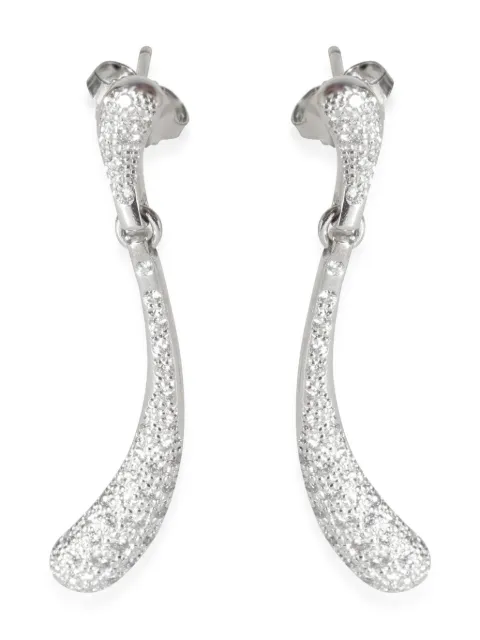 Tiffany & Co. Pre-Owned pre-owned platinum Elsa Peretti diamond earrings