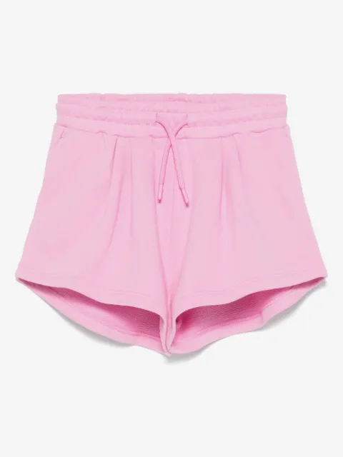 MSGM Kids logo-print cotton shorts