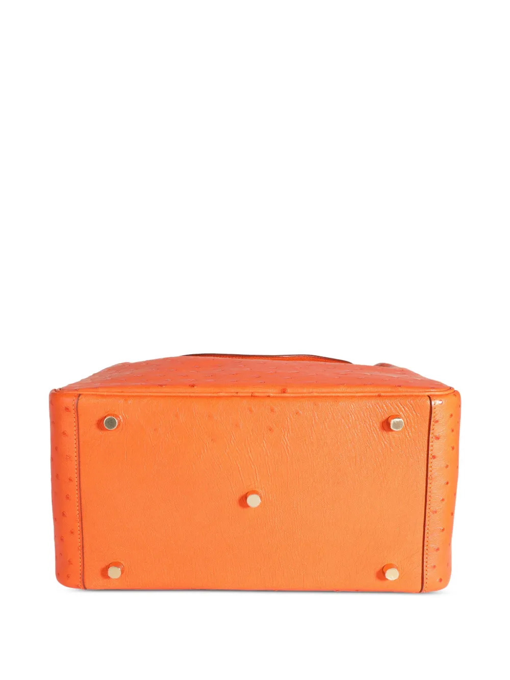 HERMES Pre-owned 2017 Lindy 30 Bag In Orange