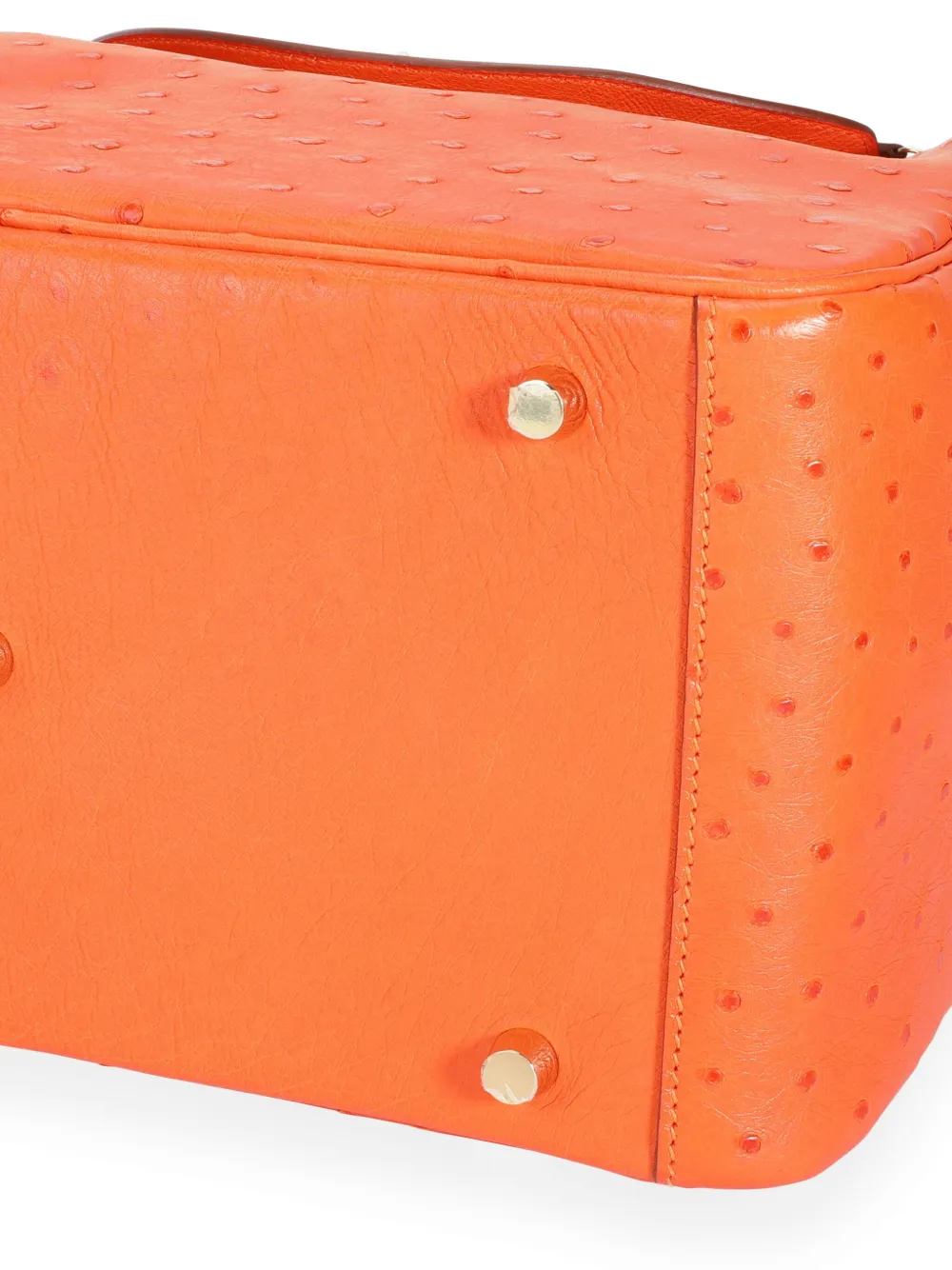 HERMES Pre-owned 2017 Lindy 30 Bag In Orange