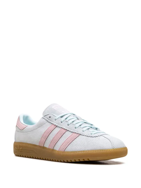 ◆adidas◆ Bermuda Halo Mint Clear Pink JS0257 adidas BRMD Halo Mint JS0257 | Retro style with modern flair
