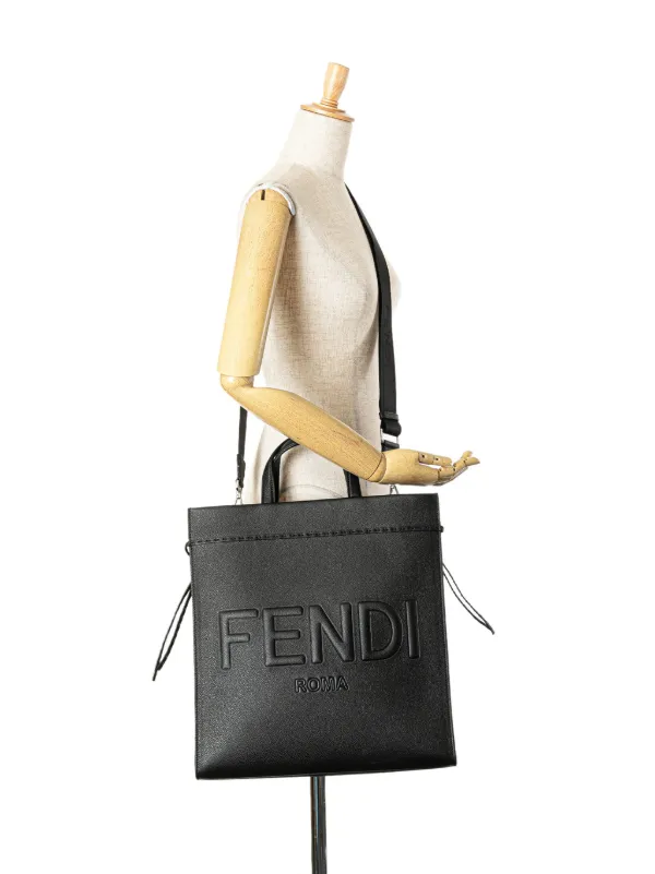 Fendi Pre-Owned 2010-2024 Medium Leather Roma Go To Shopper