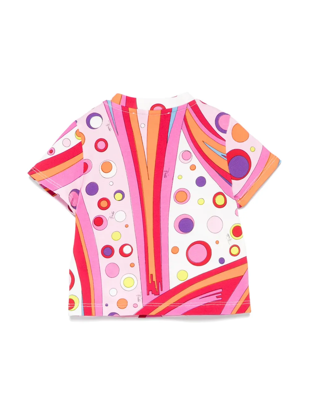 PUCCI Junior T-shirt met print - Roze