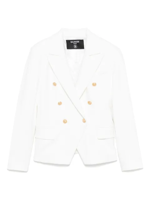 Balmain Kids blazer con doble botonadura