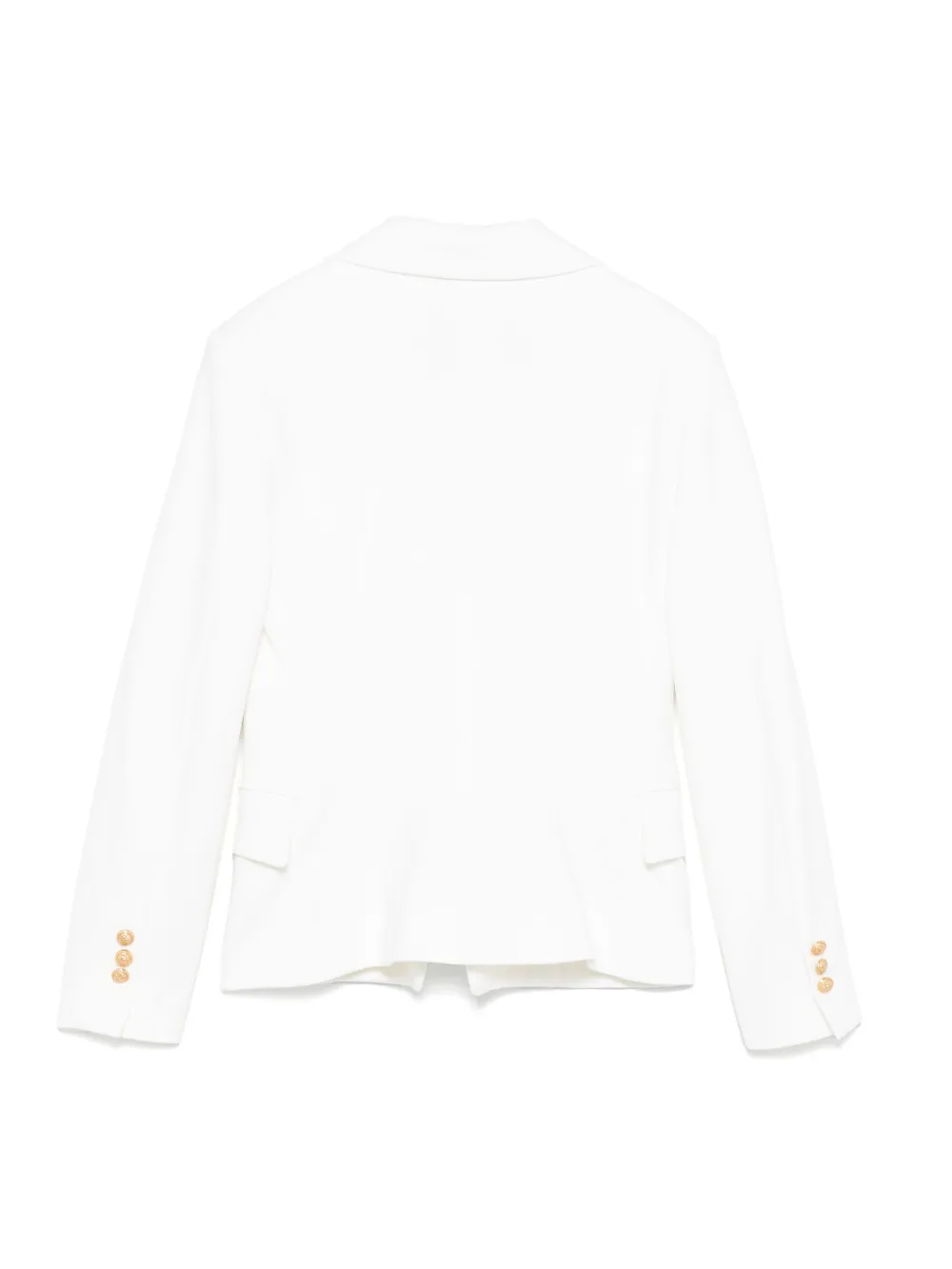 Balmain Kids Blazer met dubbele rij knopen - Wit