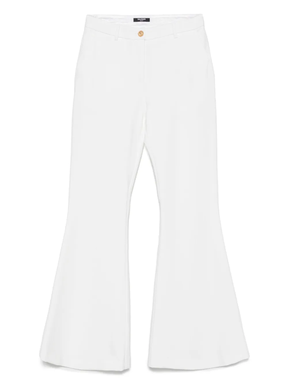 Balmain Kids Flared broek Wit