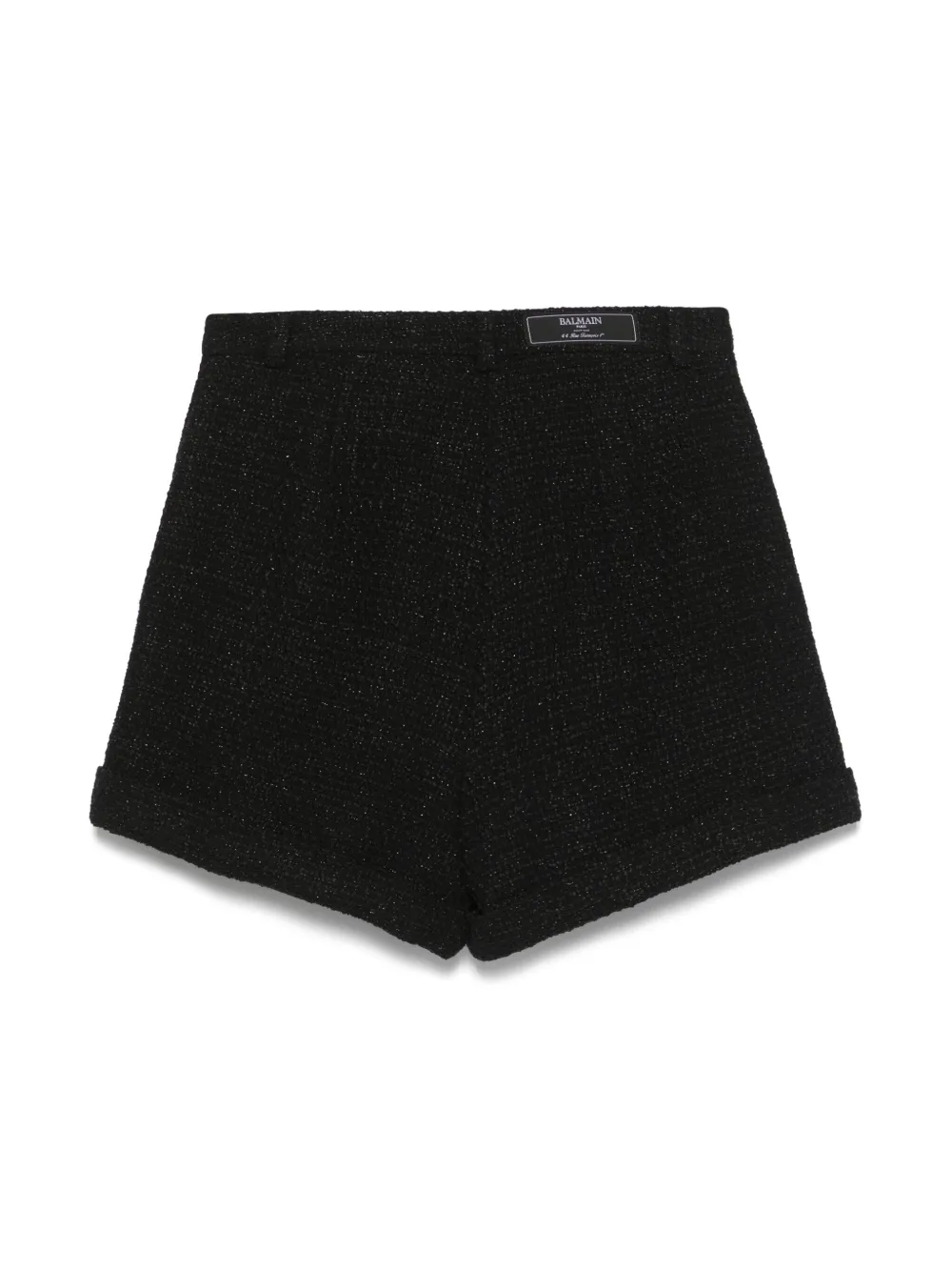 Balmain Kids Tweed shorts - Zwart