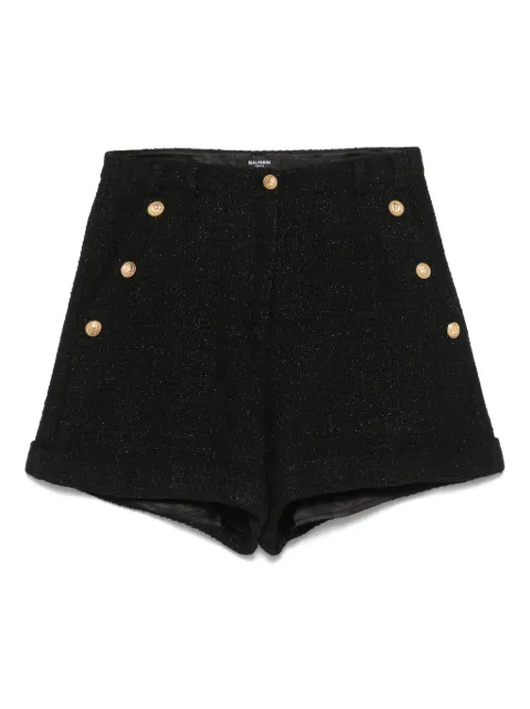 Balmain Kids 트위드 반바지