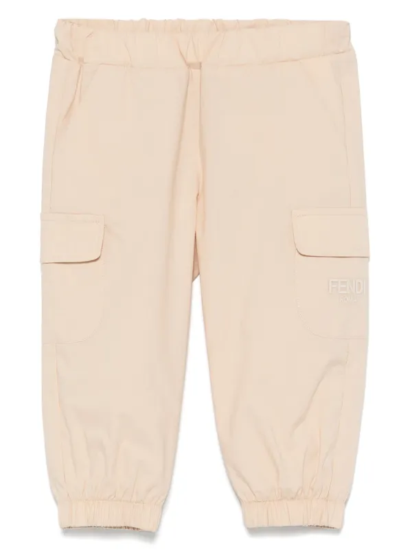 Fendi Kids ロゴ パンツ | ニュートラル | FARFETCH JP