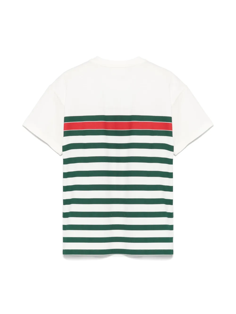 Gucci Kids T-shirt met Web-detail - Wit