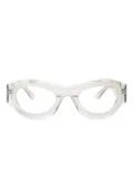 Sunnei geometric-frame glasses - 002 TRANSPARENT GG/PHOTOCHROMIC