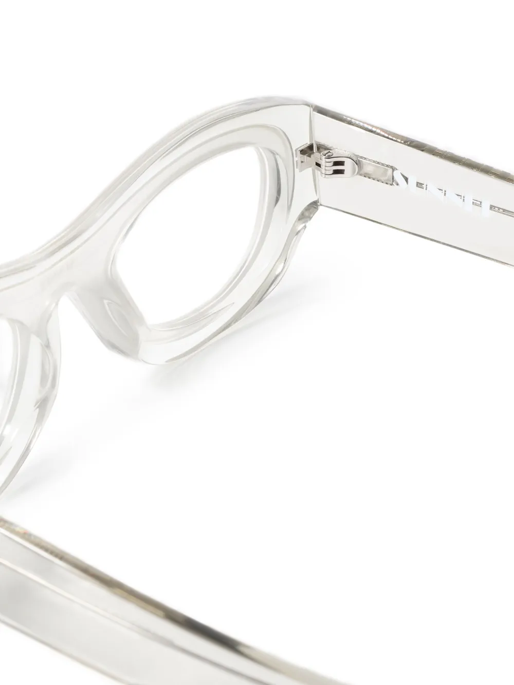 Sunnei Bril met geometrisch montuur 002 TRANSPARENT GG PHOTOCHROMIC