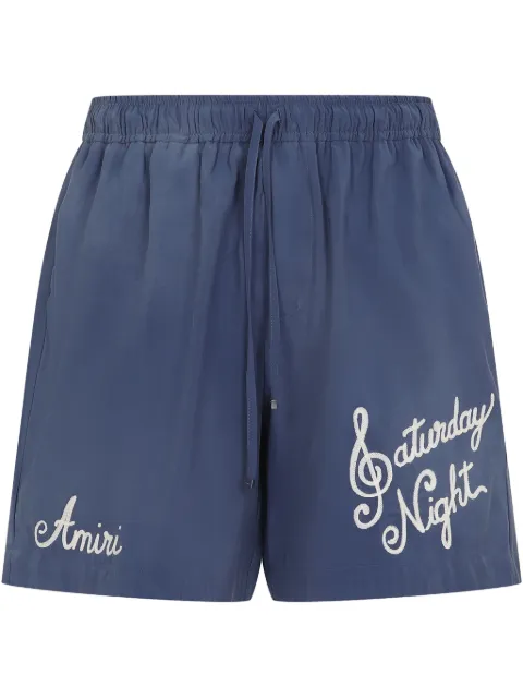 AMIRI bermudas Saturday Night