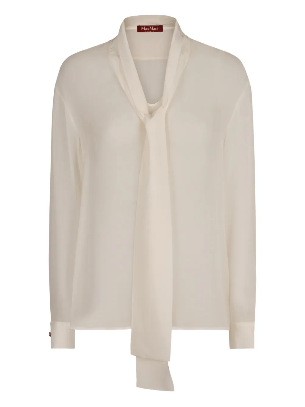 Max Mara Crotone Bluse | Weiß | Image 1
