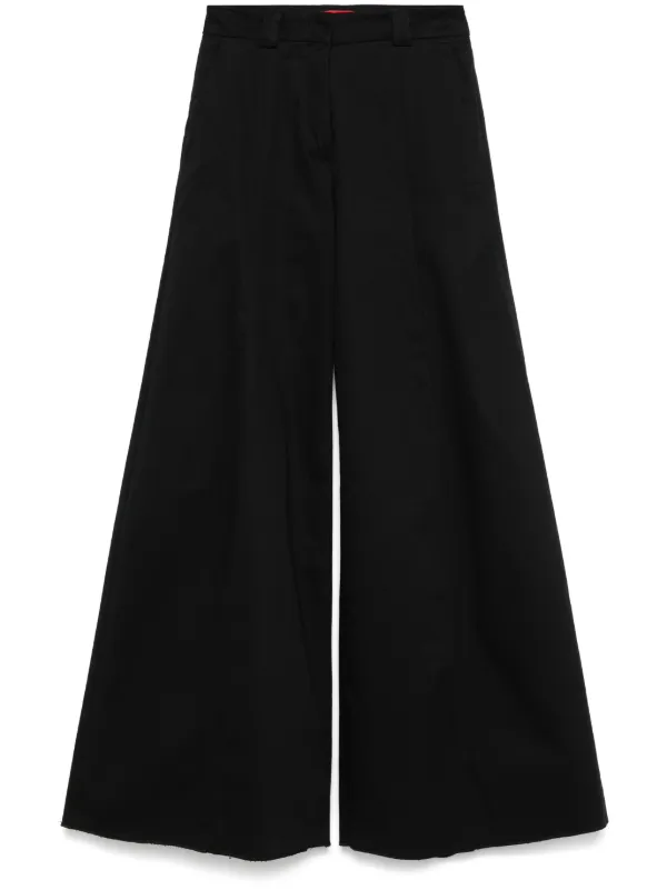 ボトムスその他 TheLatest Wide black Alma trousers THELATEST B-Alma パンツ | ブラック | FARFETCH JP