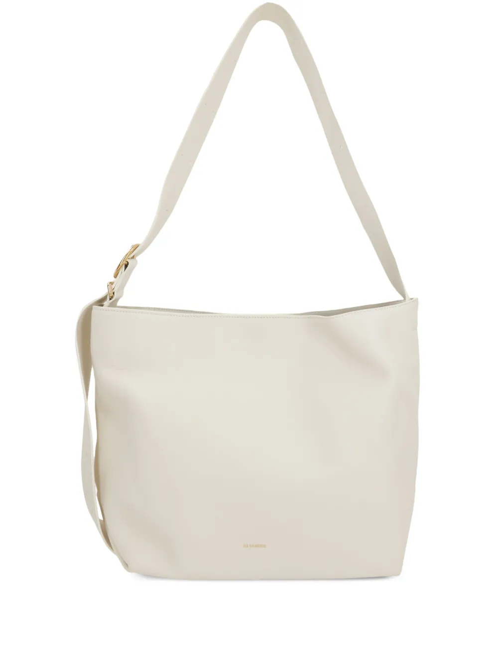 Jil Sander Medium Folded Tote Bag In 白色