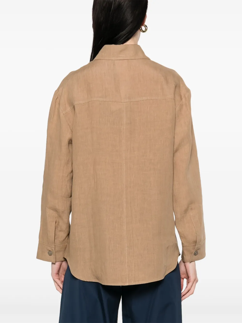 'S Max Mara Terni blouse Bruin