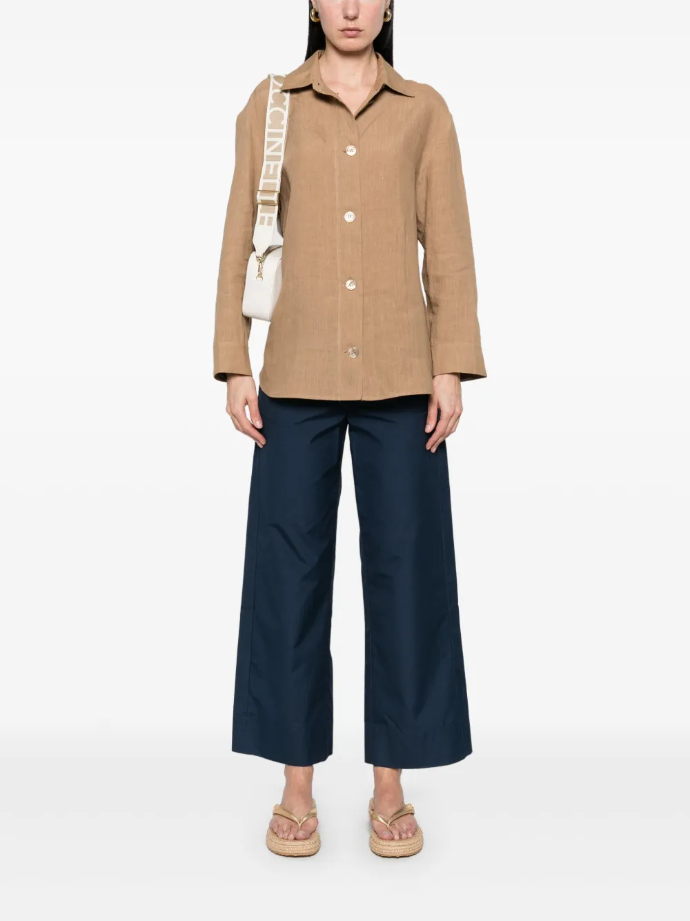 'S Max Mara Terni blouse - Bruin