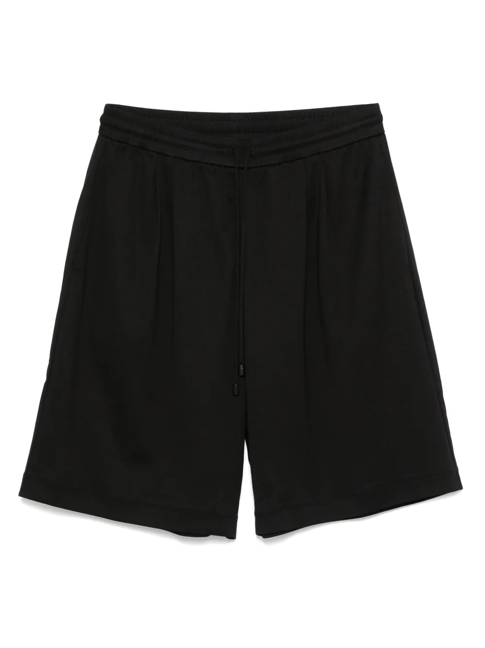 Giorgio Armani Katoenen trainingsshorts Zwart