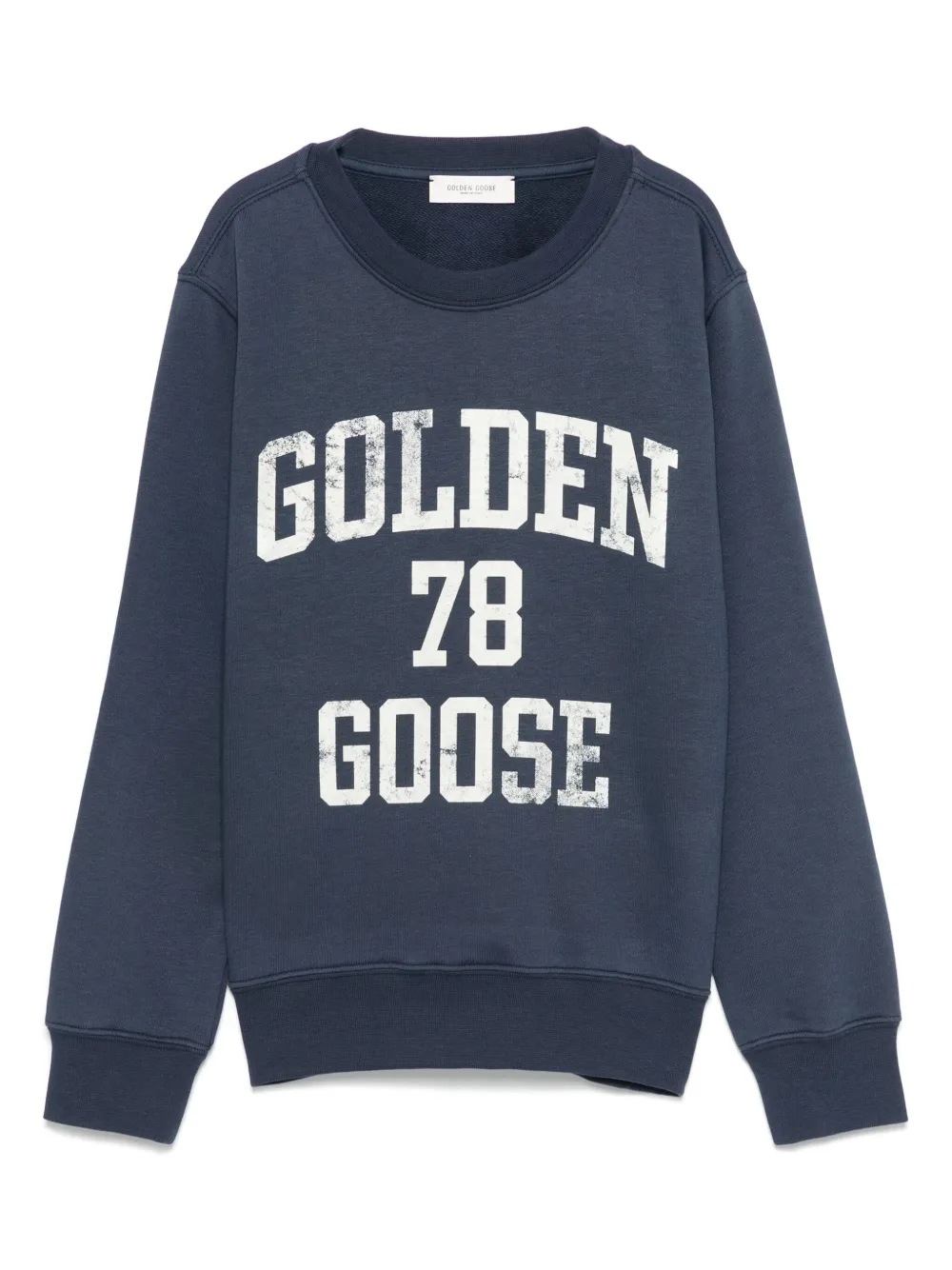 Golden Goose Kids プリント スウェットシャツ - ブルー Golden Goose Kids プリント スウェットシャツ - ブルー