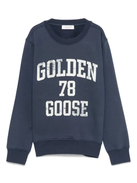 Golden Goose Kids vintage effect-print sweatshirt