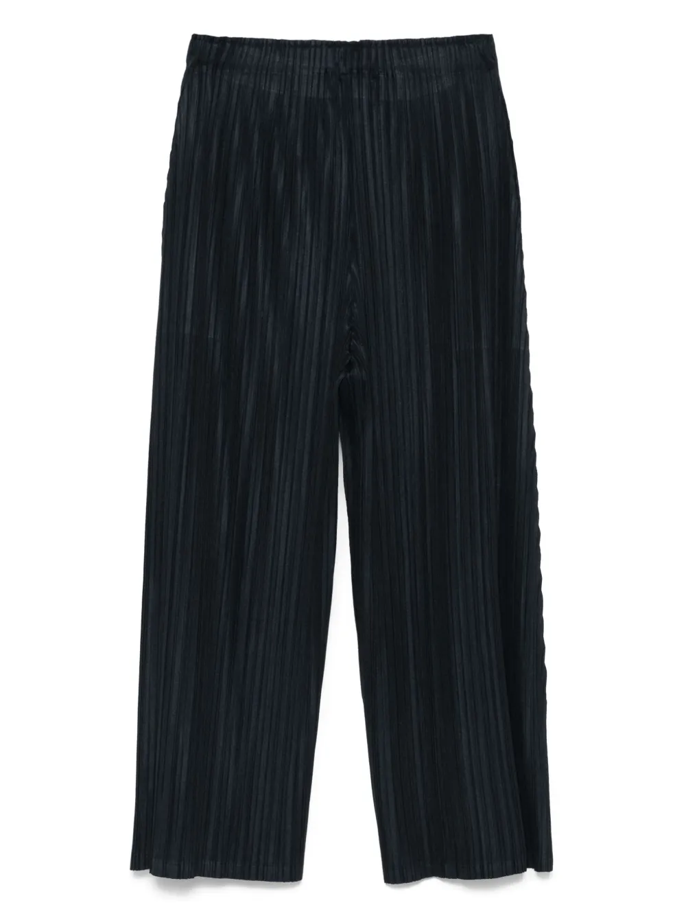 Pleats Please Issey Miyake pleated trousers - Blauw