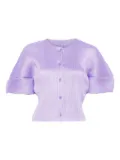 Pleats Please Issey Miyake Monthly Colors: April shirt - Purple