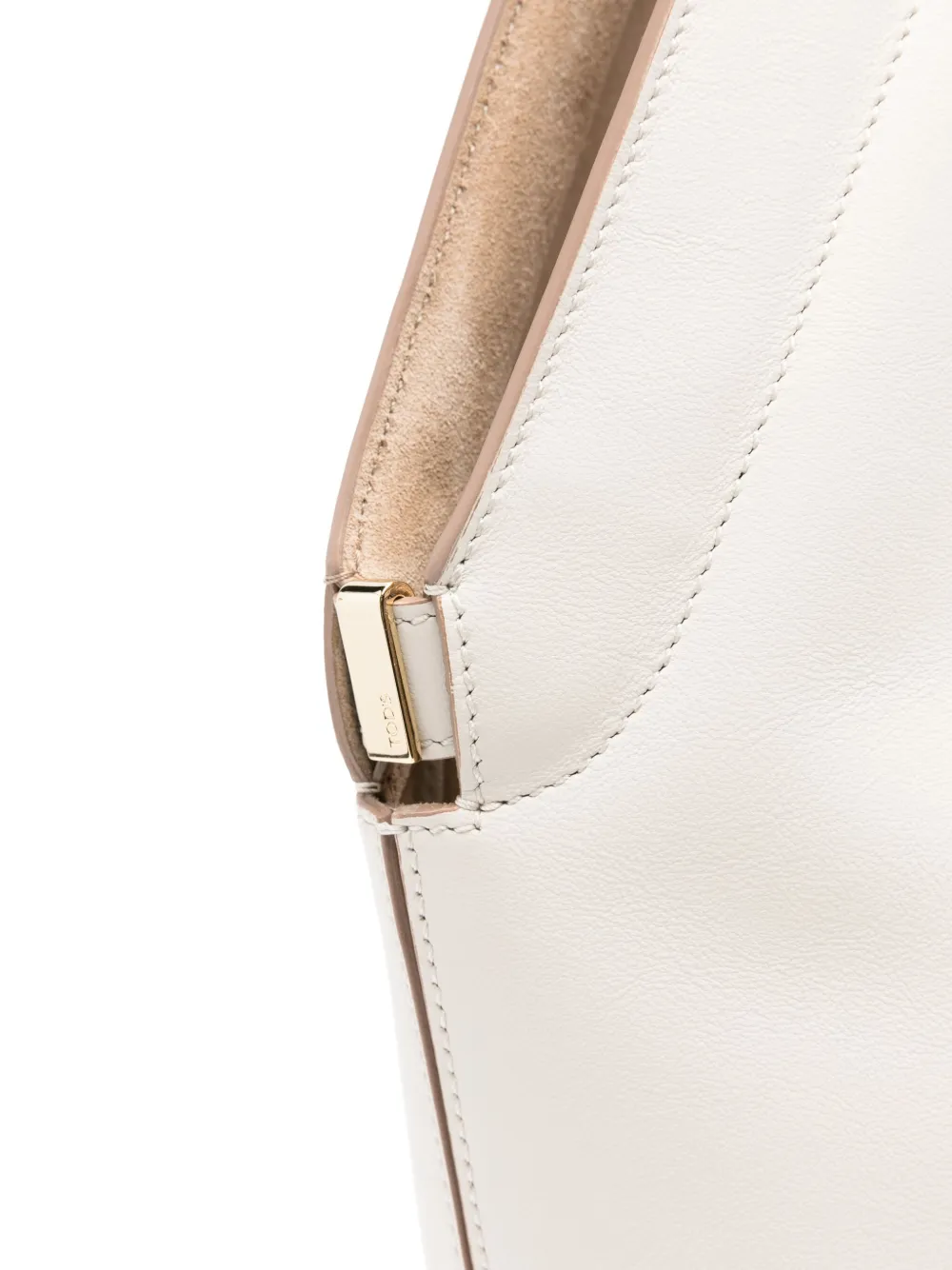 Tod's Di Bag Folio Shoulder Bag In Neutrals