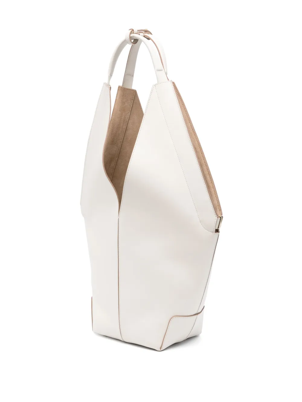 Tod's Di Bag Folio Shoulder Bag In Neutrals
