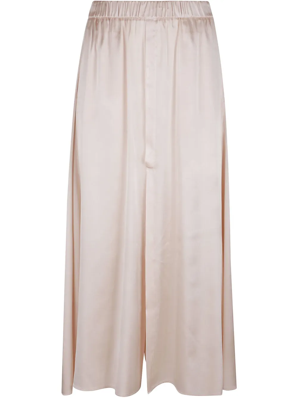 satin midi skirt