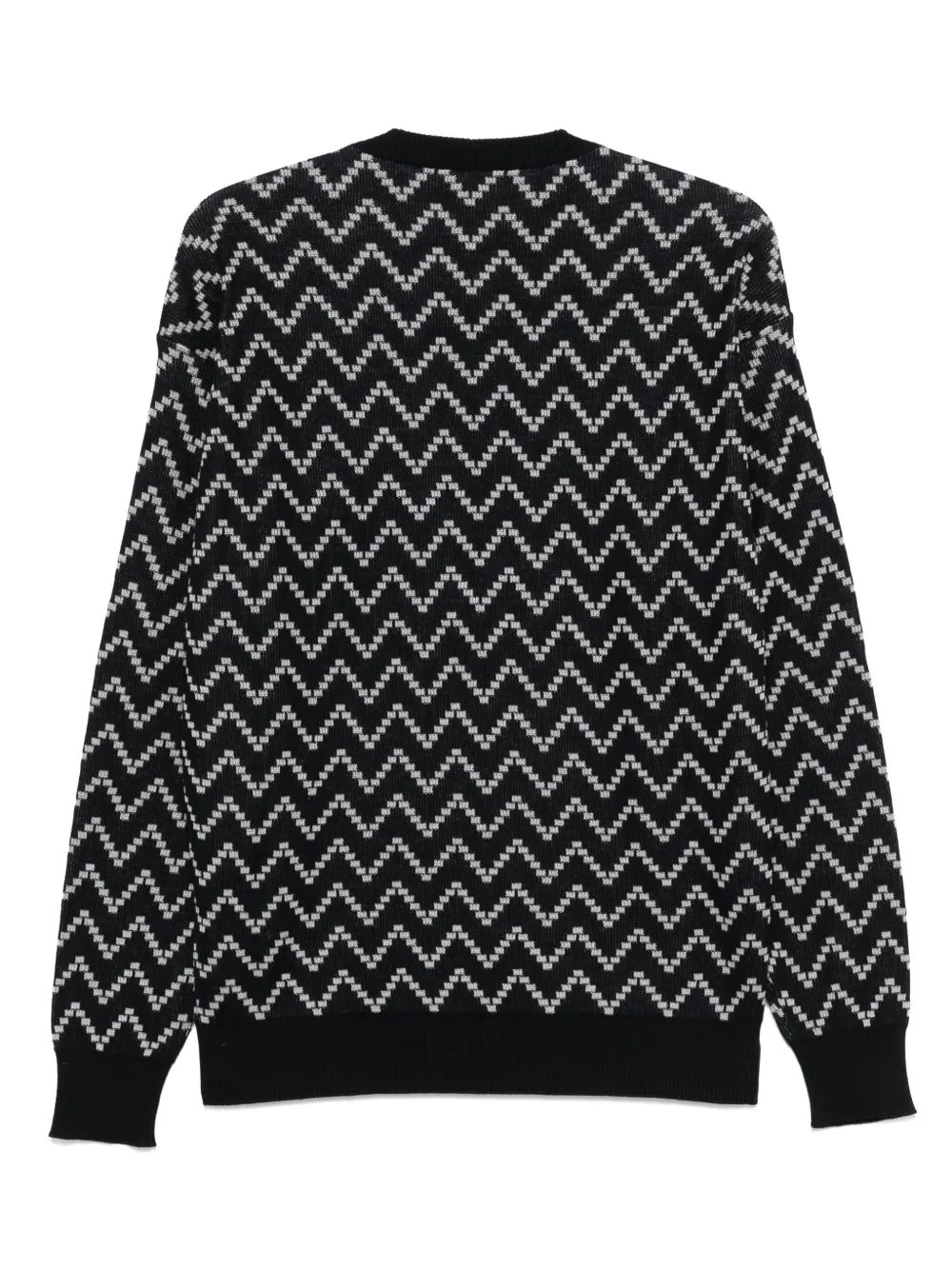 Giorgio Armani zigzag-pattern jumper | Knitted Sweaters | Image 2