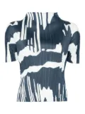 Pleats Please Issey Miyake Refraction top - Blue