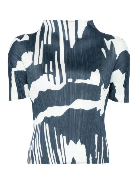 Pleats Please Issey Miyake Refraction top