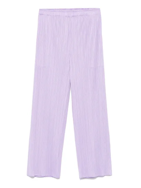 Pleats Please Issey Miyake Monthly Colors: April trousers