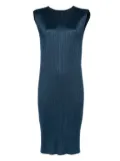Pleats Please Issey Miyake Monthly Colors: April midi dress - Blue