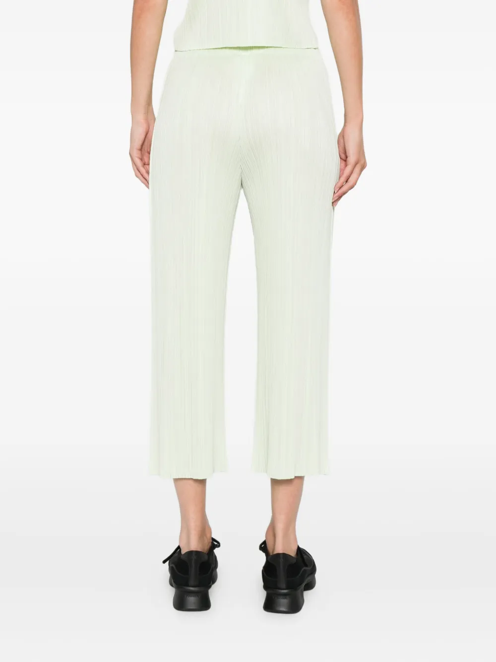 Pleats Please Issey Miyake Cropped plooibroek Groen