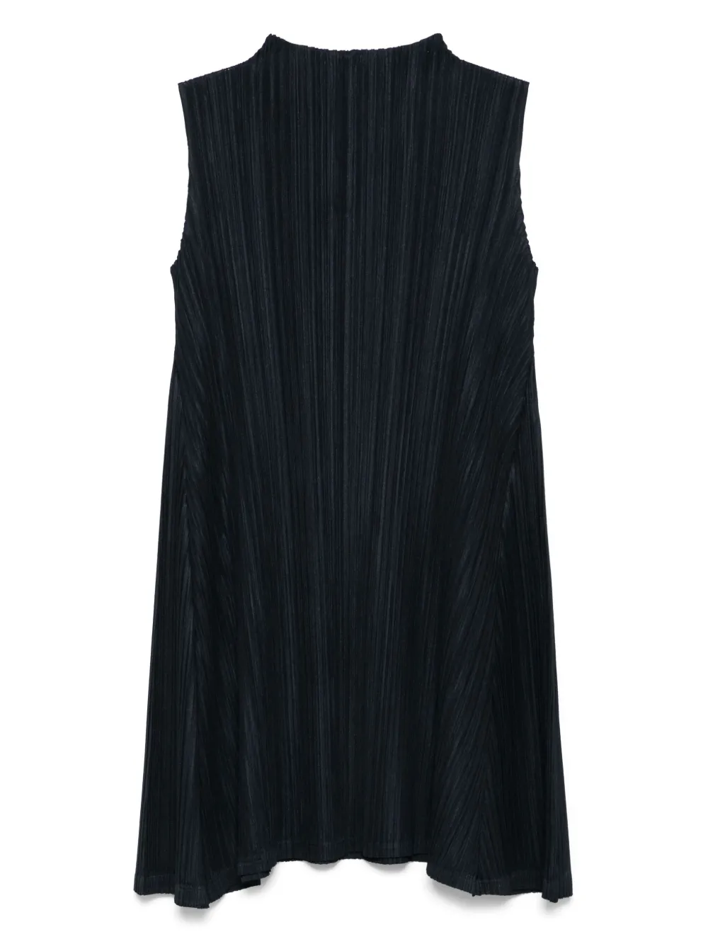 Pleats Please Issey Miyake pleated tunic Blauw