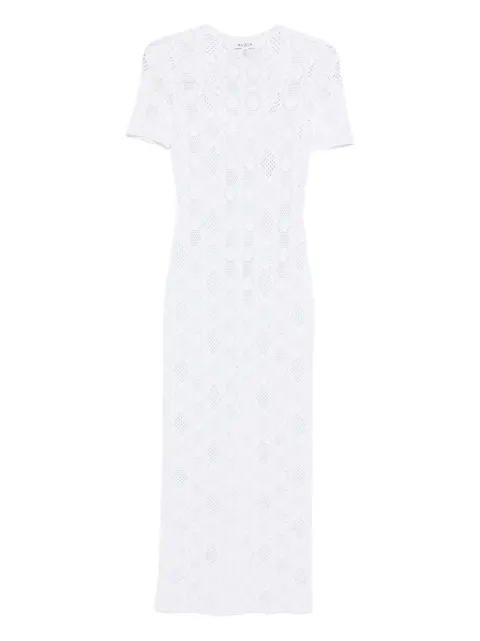 Alaïa python-lace knit dress 